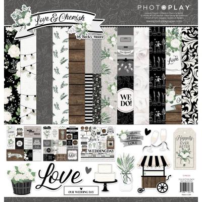 PhotoPlay Love & Cherish Designpapier - Collection Pack